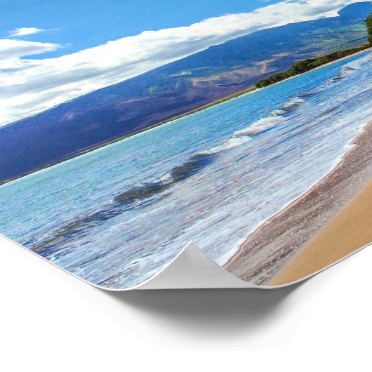 Maui, The Valley Isle, Hawaï Poster (Hoek)