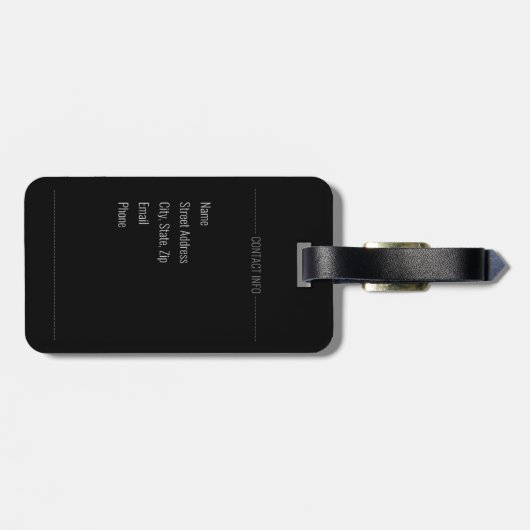 Maui Towns Bagagelabel (Achterkant horizontaal)