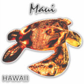 Maui Tribal Honu Lava Sticker (Voorkant)
