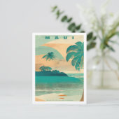  Maui Tropical Island Travel Briefkaart (Staand voorkant)