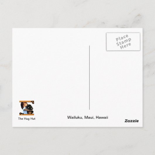 Maui Tropical Plantation Gardens Lagoon Briefkaart (Achterkant)