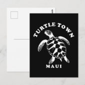 Maui Turtle Town Briefkaart (Voorkant / Achterkant)