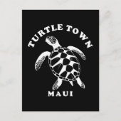Maui Turtle Town Briefkaart (Voorkant)