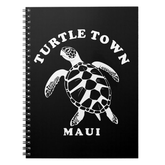 Maui Turtle Town Notitieboek (Voorkant)