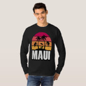 Maui Vacation Beach Souvenir T-shirt (Voorkant volledig)