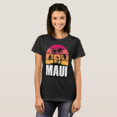 Maui Vacation Beach Souvenir T-shirt (Voorkant volledig)