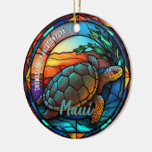 Maui Vakantie Souvenir Keramisch Ornament (Links)