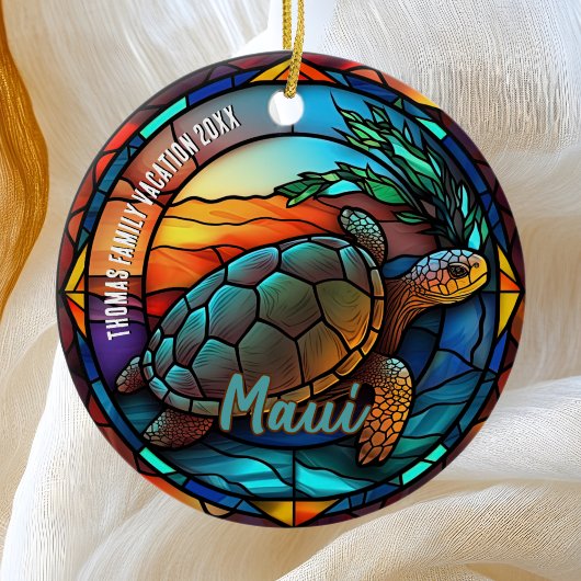 Maui Vakantie Souvenir Keramisch Ornament