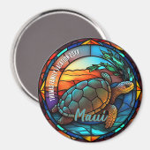 Maui vakantie souvenir magneet (Voorkant / Achterkant)