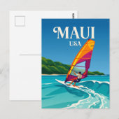 Maui VS Briefkaart (Voorkant / Achterkant)