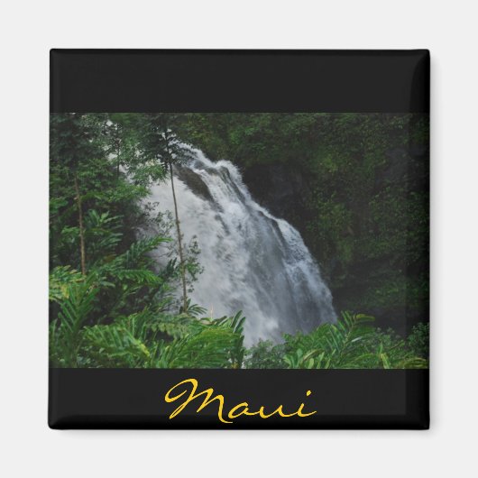Maui Watefall Magnet (Voorkant)