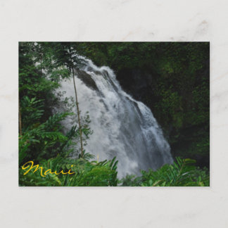 Maui Waterfall Briefkaart