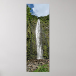 Maui Waterfall - Road tot Hana 2008 Poster