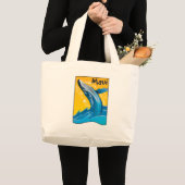 Maui Whale Bag Grote Tote Bag (Voorkant (product))