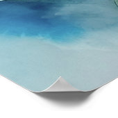 Maui White Plumeria Poster (Hoek)