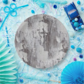 Maui Whitewash-out hout van eikenhout Papieren Bordje (Feest)