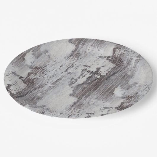 Maui Whitewash-out hout van eikenhout Papieren Bordje (Gekanteld)