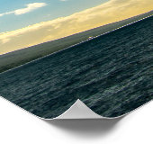 Maui wolken van de oceaan poster (Hoek)