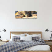 Maui Zee Schildpad Canvas Print (Insitu (Slaapkamer))