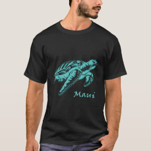 Maui Zee Schildpad Snorkelen Duiken Oceaan Souveni T-shirt