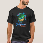 Maui Zee Turtle Hawaiian Bijpassende vakantie fami T-shirt (Voorkant)