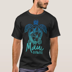 Maui Zee Turtles Hawaiian Marine Turtle Tro T-shirt