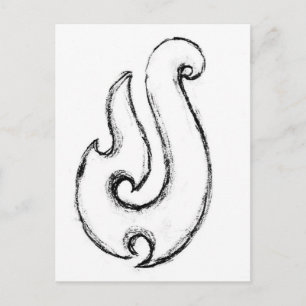 Mauis-haak Briefkaart