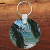 Maui's tropische schoonheid sleutelhanger (Voorkant)