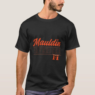 Mauldin High School Mavericks C4 T-shirt