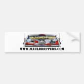 Mauldruppels Bumpersticker (Voorkant)