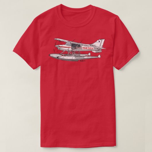 Maule op Floats N438X T-shirt (Design voorkant)