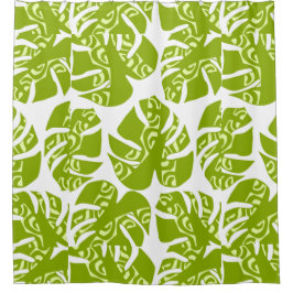 MAULI (groen) Douchegordijn