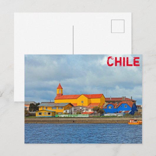 Maullin, Chili Briefkaart (Voorkant / Achterkant)