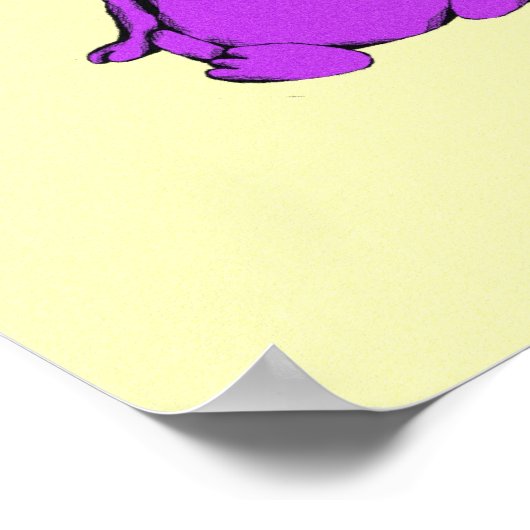 MauMau Cat Laughing Poster (Hoek)