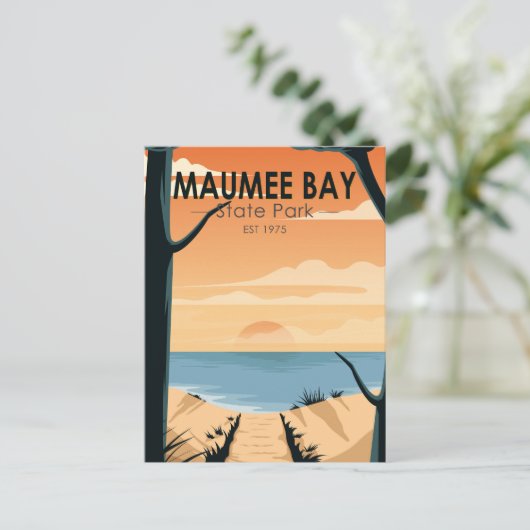 Maumee Bay State Park Ohio  Briefkaart (Staand voorkant)