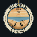 Maumee Bay State Park Ohio  Keramisch Ornament<br><div class="desc">Maumee Bay State Park afbeelding. Het park is een openbare recreatiezone aan de oevers van het meer van Erie.</div>