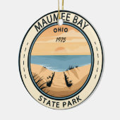 Maumee Bay State Park Ohio  Keramisch Ornament (Links)