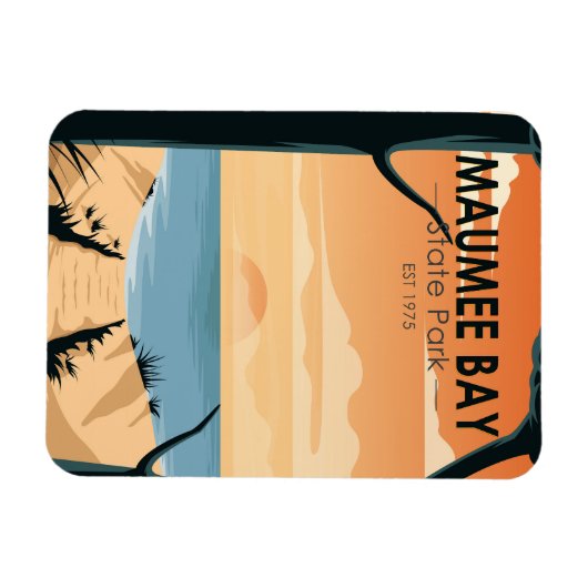 Maumee Bay State Park Ohio  Magneet (Horizontaal)