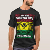 Mauna Kea design for Hawaiian Pride T-shirt (Voorkant)