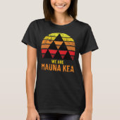 Mauna Kea design for Hawaiian Pride T-shirt (Voorkant)