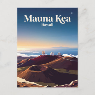Mauna Kea Hawaï Briefkaart