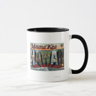 Mauna Kea, Hawaii - Grote letterscènes Mok