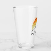 Mauna Kea Hawaii Retro Glas (Rechts)