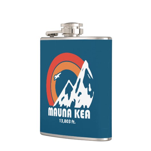 Mauna Kea Hawaii Sun Eagle Heupfles (Links)