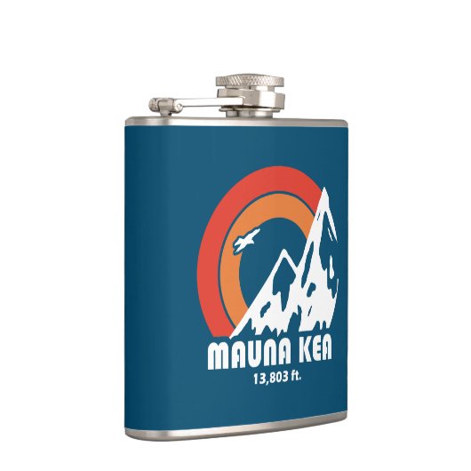 Mauna Kea Hawaii Sun Eagle Heupfles (Rechts)