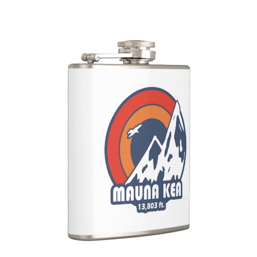 Mauna Kea Hawaii Sun Eagle Heupfles (Rechts)