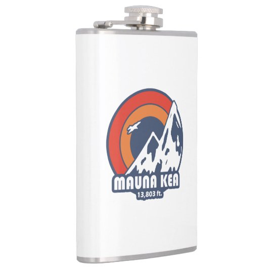 Mauna Kea Hawaii Sun Eagle Heupfles (Rechts)