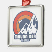 Mauna Kea Hawaii Sun Eagle Metalen Ornament (Links)