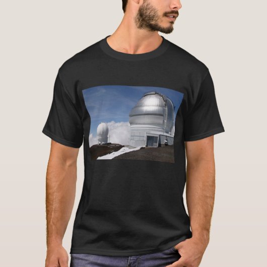 Mauna Kea Observatories, Gemini Telescope T-shirt (Voorkant)