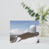 Mauna Kea Observatory Briefkaart (Staand voorkant)